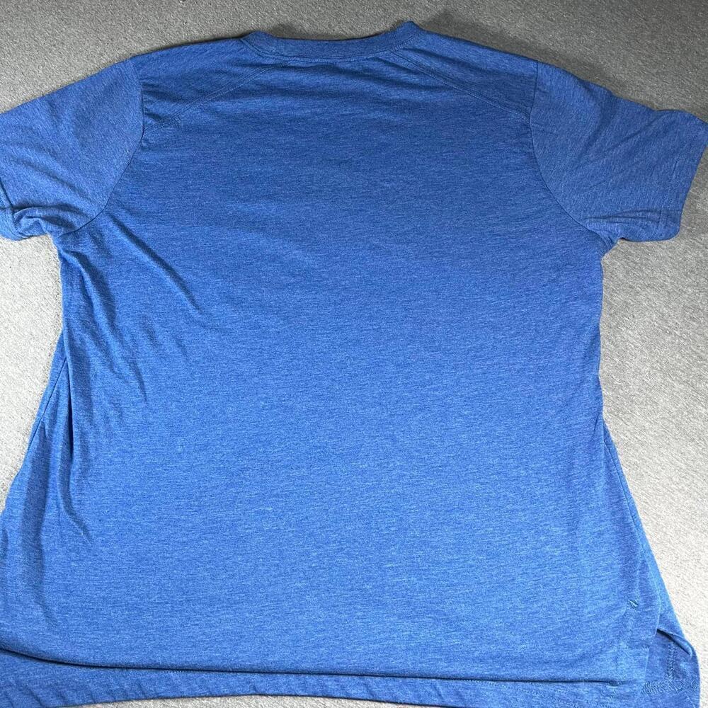 Vintage McDonald's Hamburgers Blue Graphic T-Shirt Youth Large - Picture 4 of 4